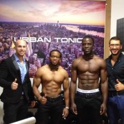 Athletes Axel et Levi et leurs coach urban tonic